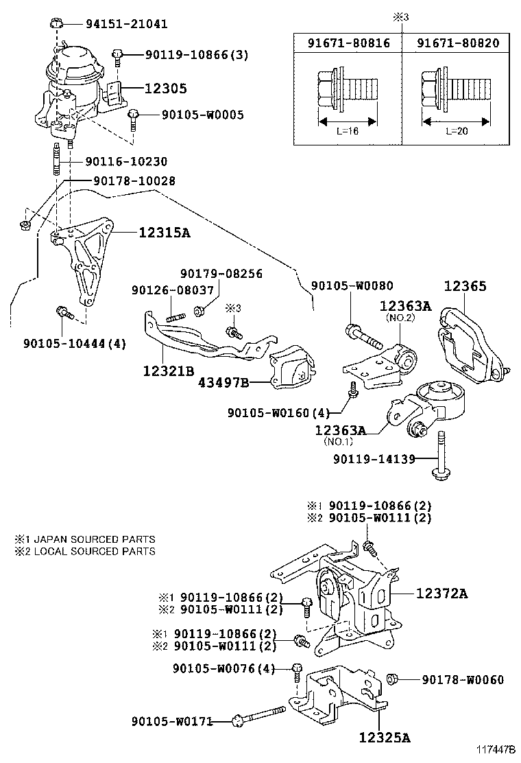  YARIS HYBRID FRP |  MOUNTING
