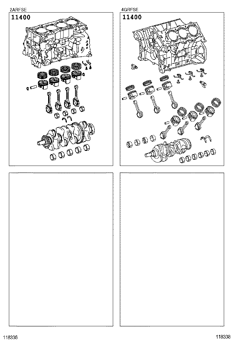  IS250 300H |  SHORT BLOCK ASSEMBLY
