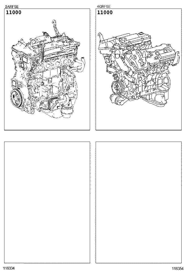  IS250 300H |  PARTIAL ENGINE ASSEMBLY