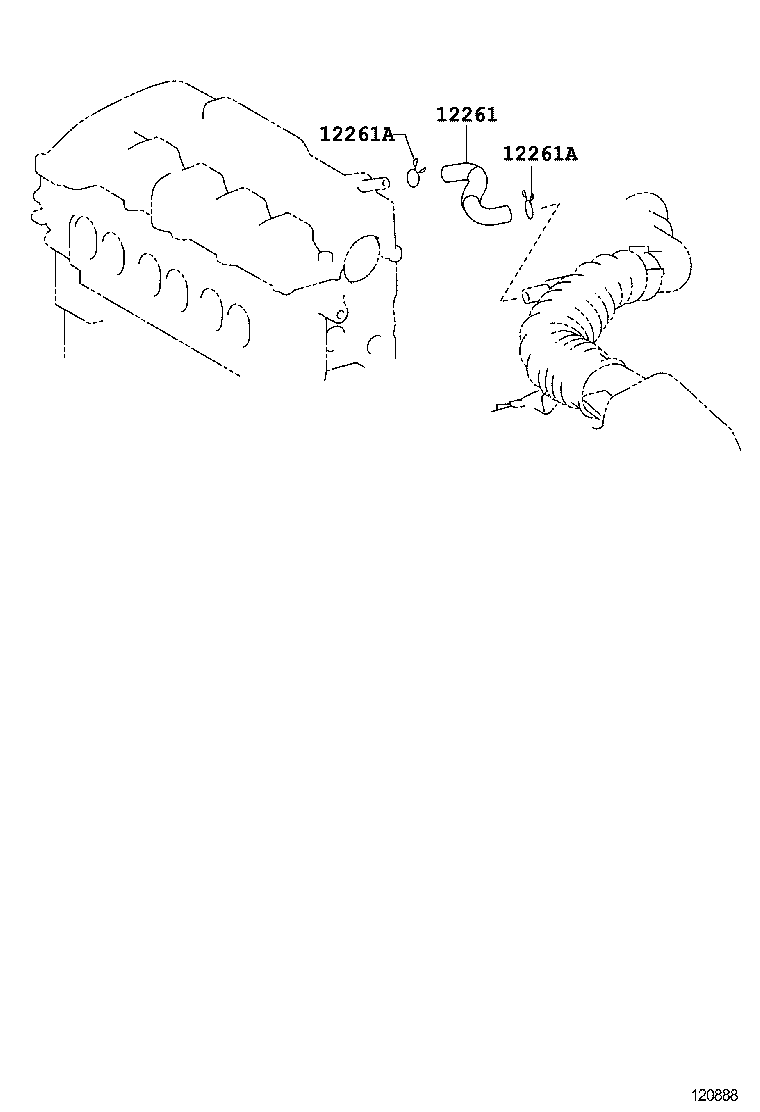  RAV4 |  VENTILATION HOSE