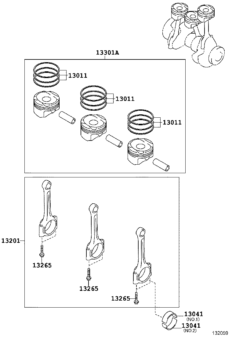  AYGO |  CRANKSHAFT PISTON
