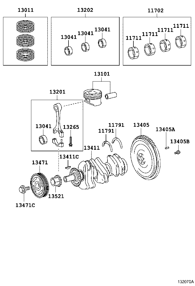  AYGO |  CRANKSHAFT PISTON