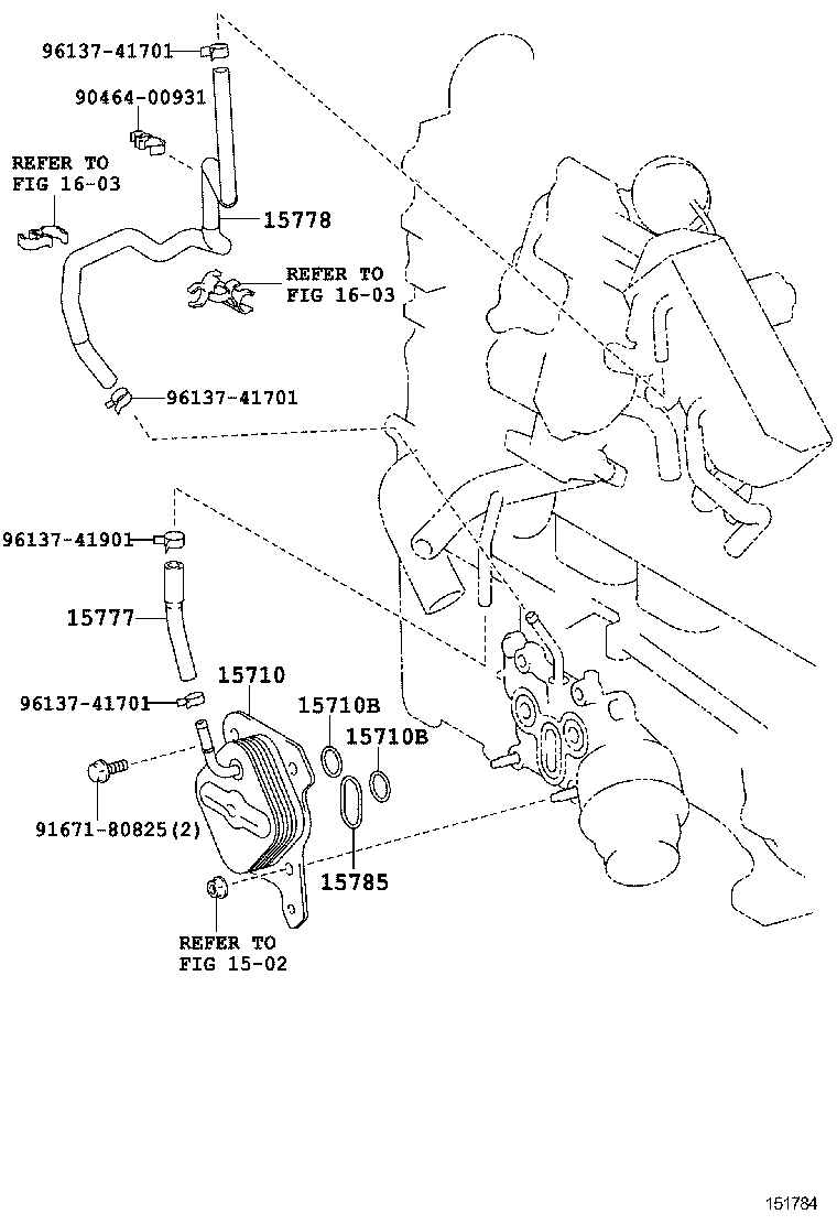  VERSO S |  ENGINE OIL COOLER