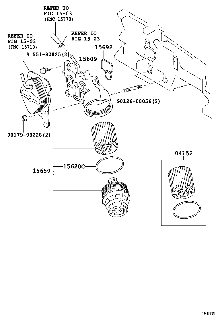 TOYOTA AURIS HYBRID UKPNDE180LDHFDXW TOOLENGINEFUEL OIL FILTER