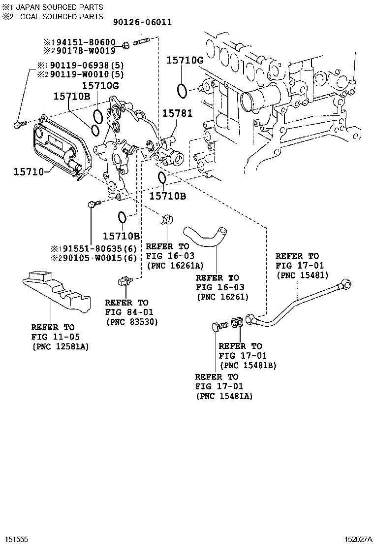  RAV4 |  ENGINE OIL COOLER