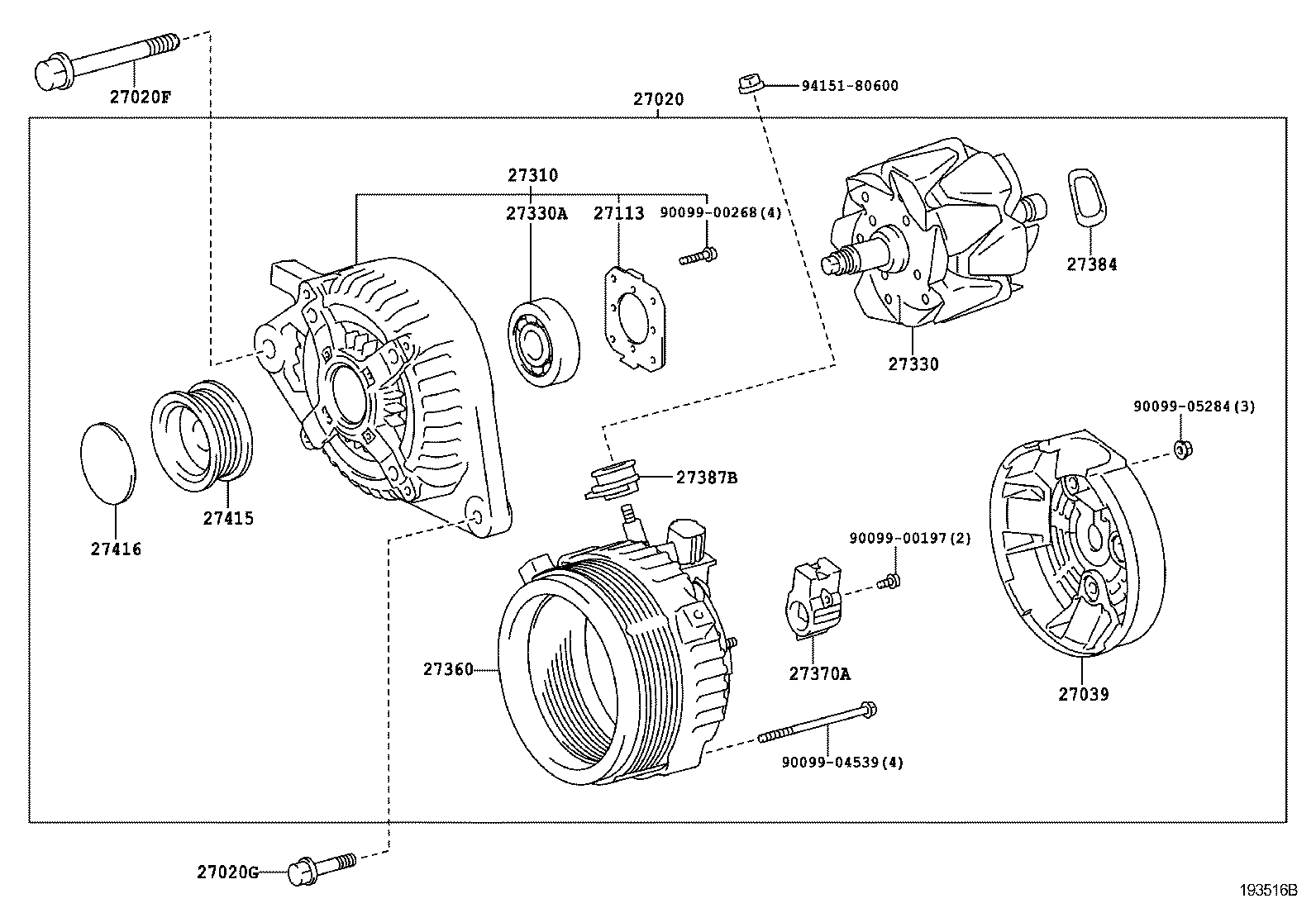  VERSO S |  ALTERNATOR