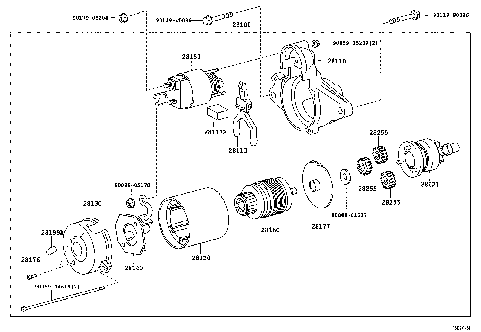  YARIS HYBRID FRP |  STARTER