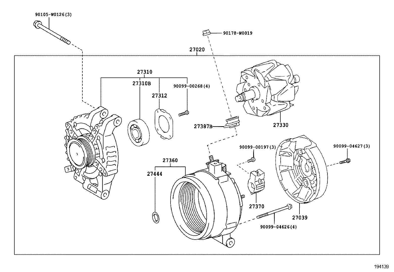  VERSO |  ALTERNATOR