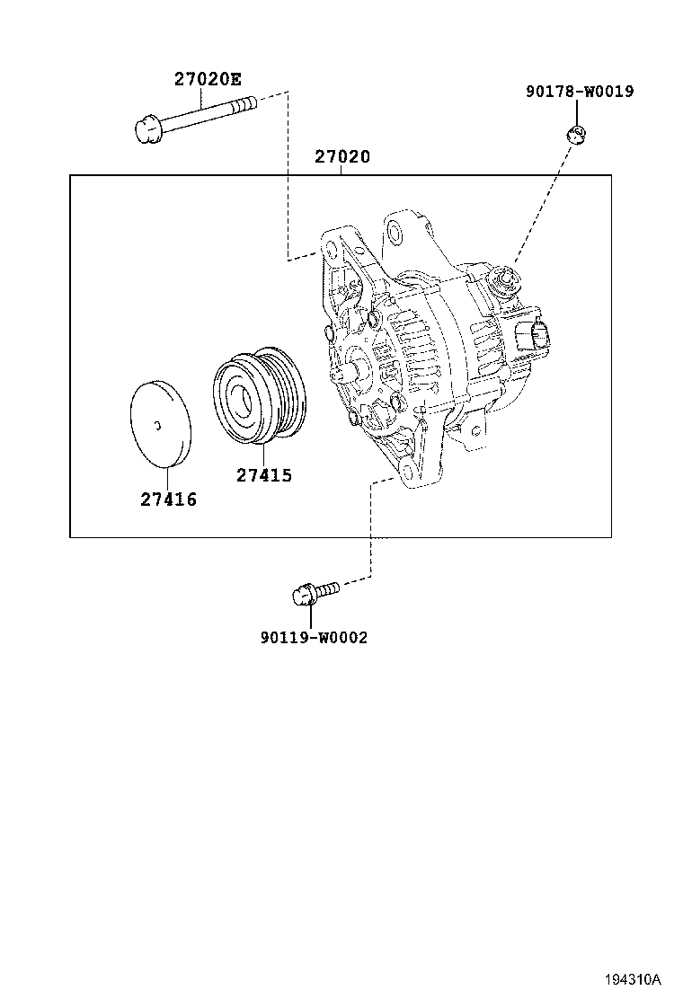  AYGO |  ALTERNATOR