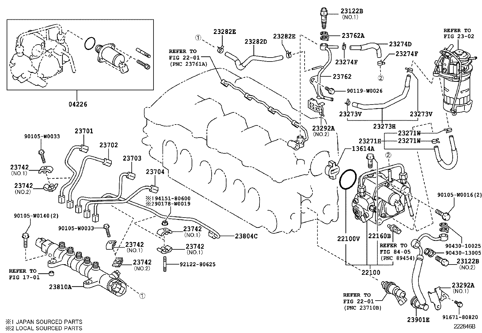 AURIS HYBRID UKP |  INJECTION PUMP ASSEMBLY