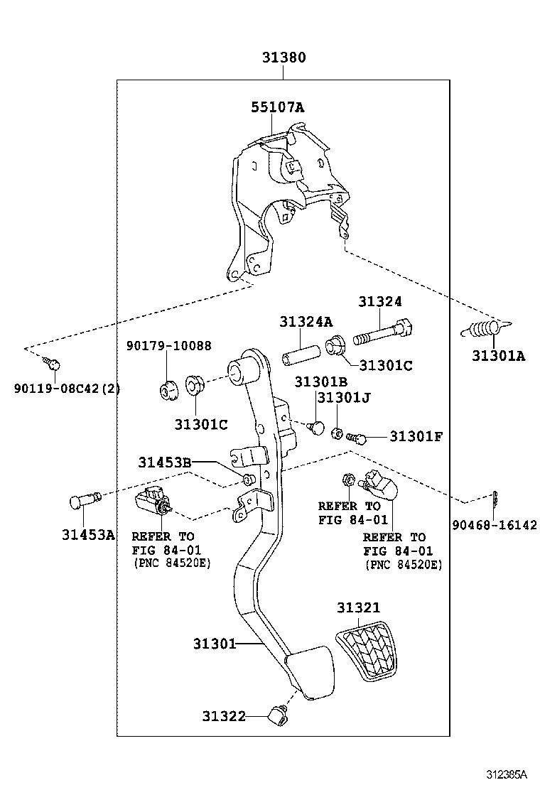  YARIS JPP |  CLUTCH PEDAL FLEXIBLE HOSE