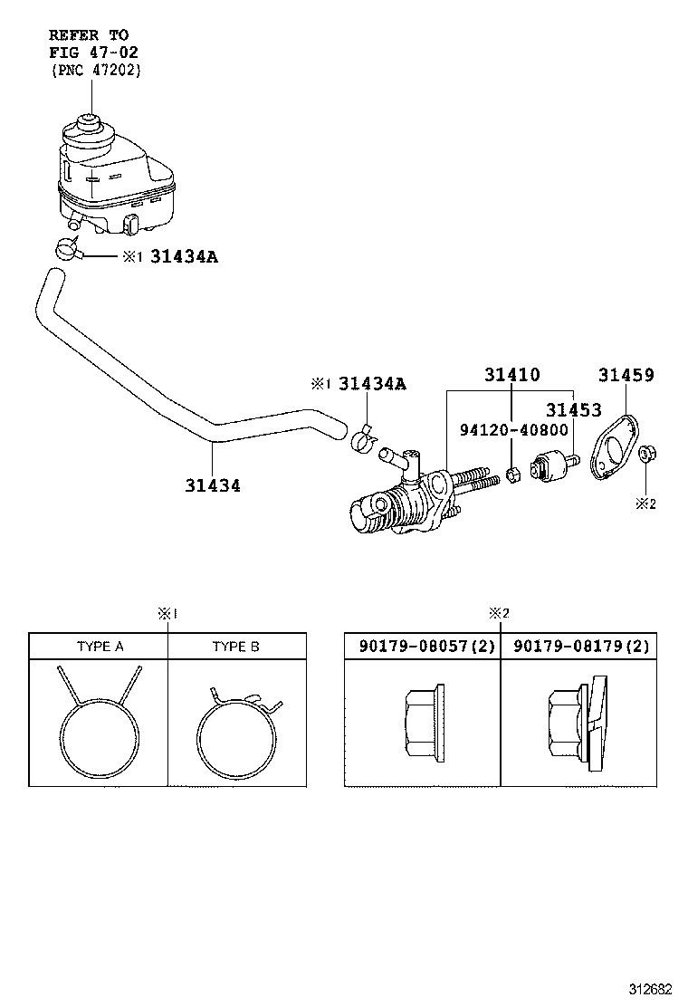  RAV4 |  CLUTCH MASTER CYLINDER