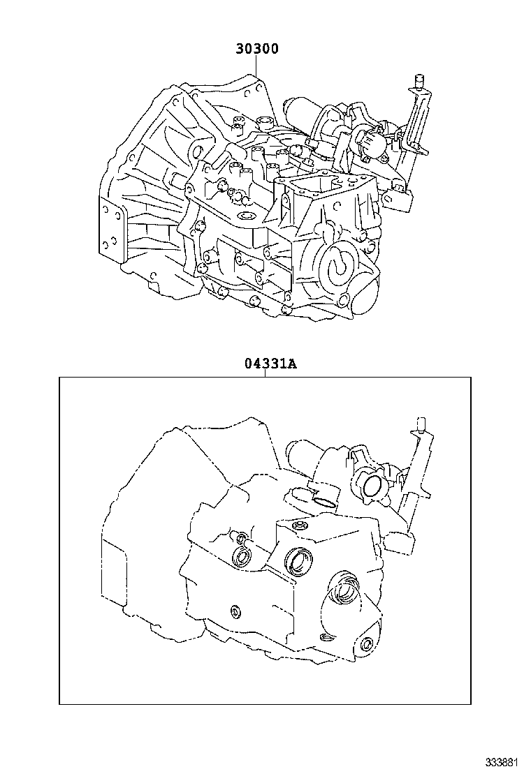  YARIS HYBRID FRP |  TRANSAXLE OR TRANSMISSION ASSY GASKET KIT MTM