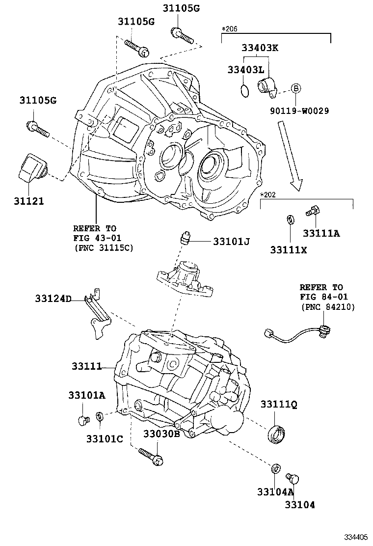  YARIS HYBRID FRP |  CLUTCH HOUSING TRANSMISSION CASE MTM