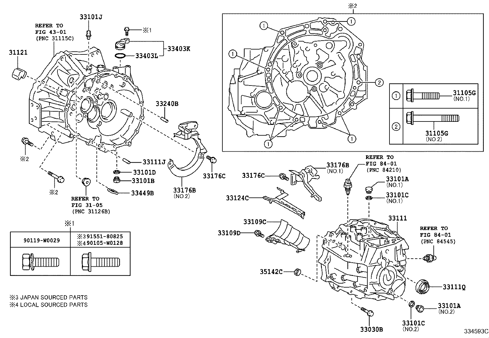  AURIS HYBRID UKP |  CLUTCH HOUSING TRANSMISSION CASE MTM