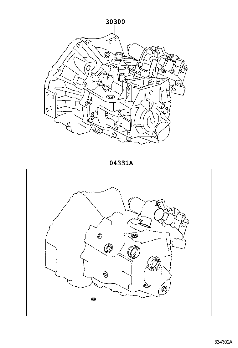  AURIS HYBRID UKP |  TRANSAXLE OR TRANSMISSION ASSY GASKET KIT MTM