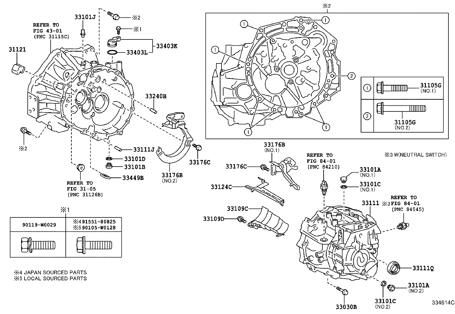  AURIS HYBRID UKP |  CLUTCH HOUSING TRANSMISSION CASE MTM
