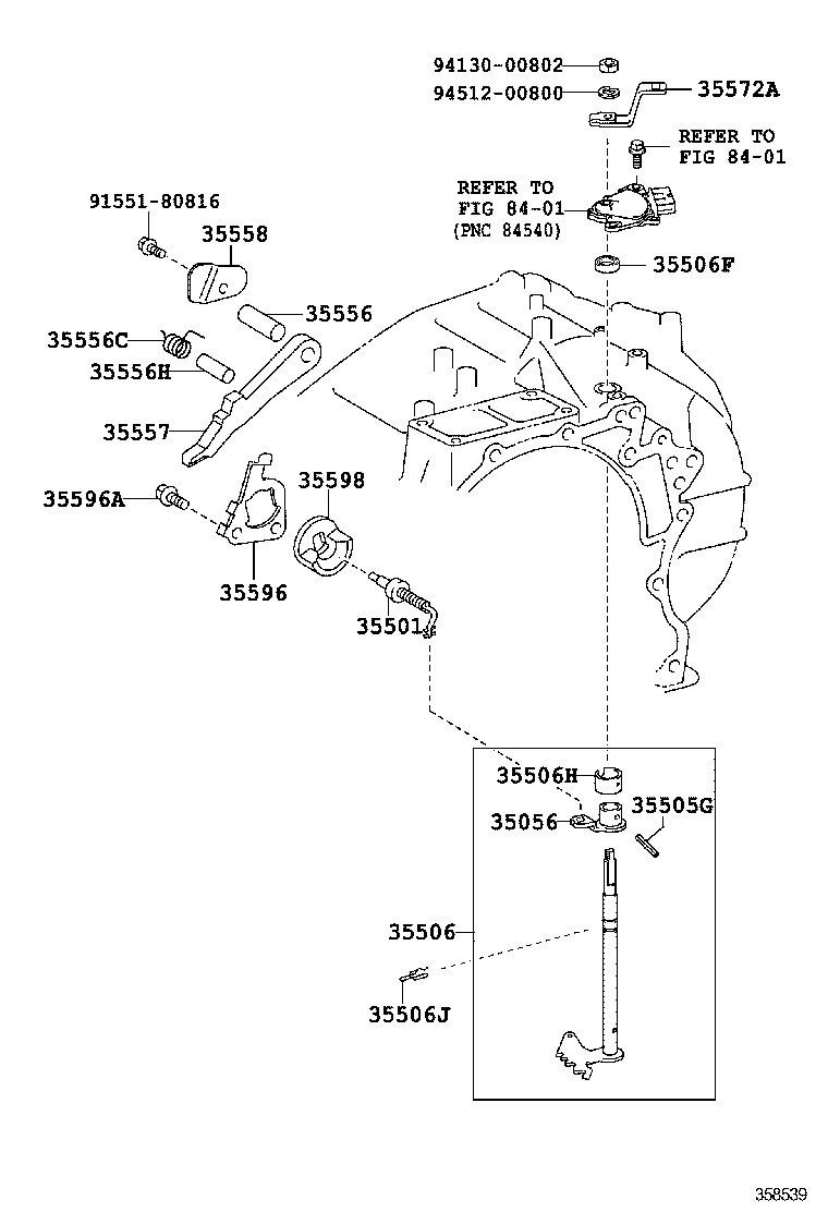  RAV4 |  THROTTLE LINK VALVE LEVER ATM
