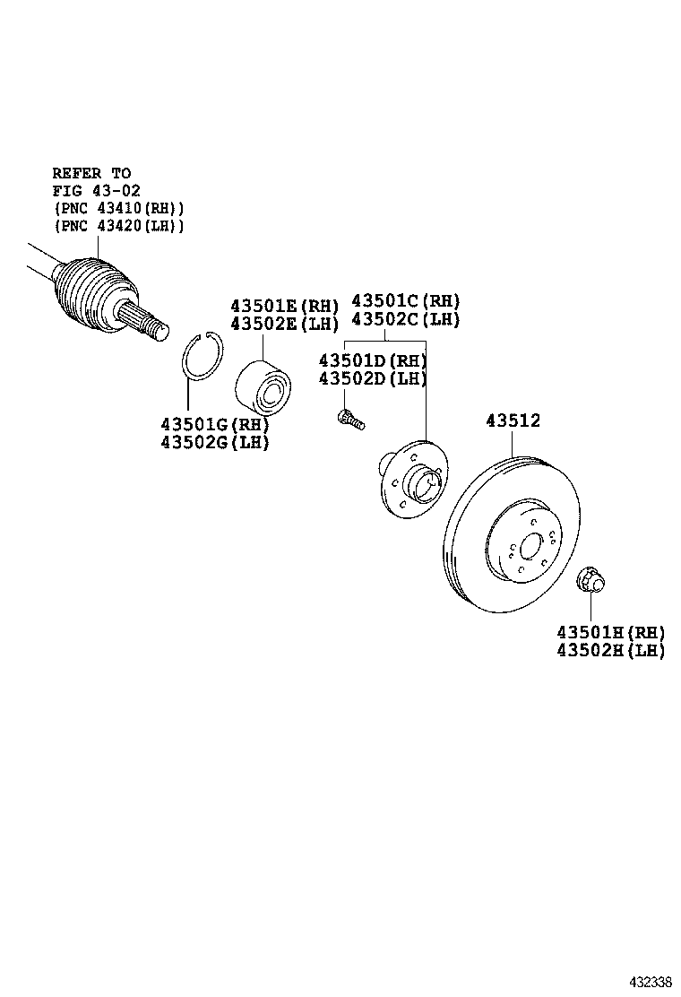  VERSO S |  FRONT AXLE HUB