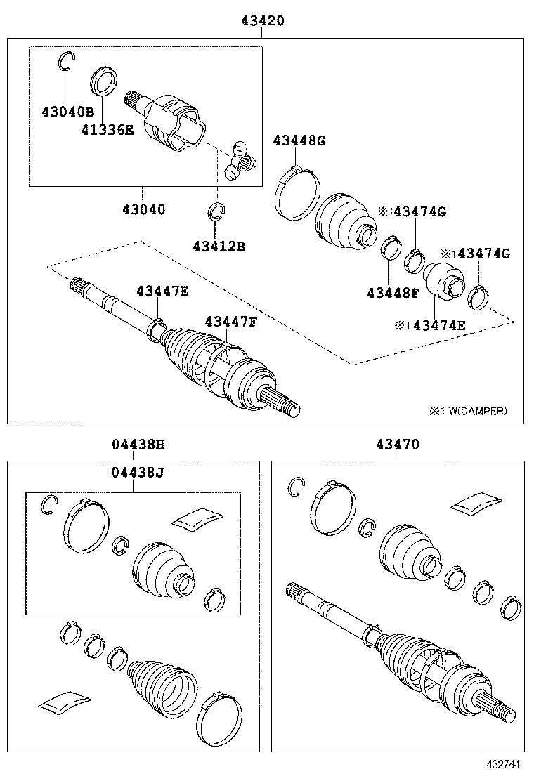  AURIS HYBRID UKP |  FRONT DRIVE SHAFT