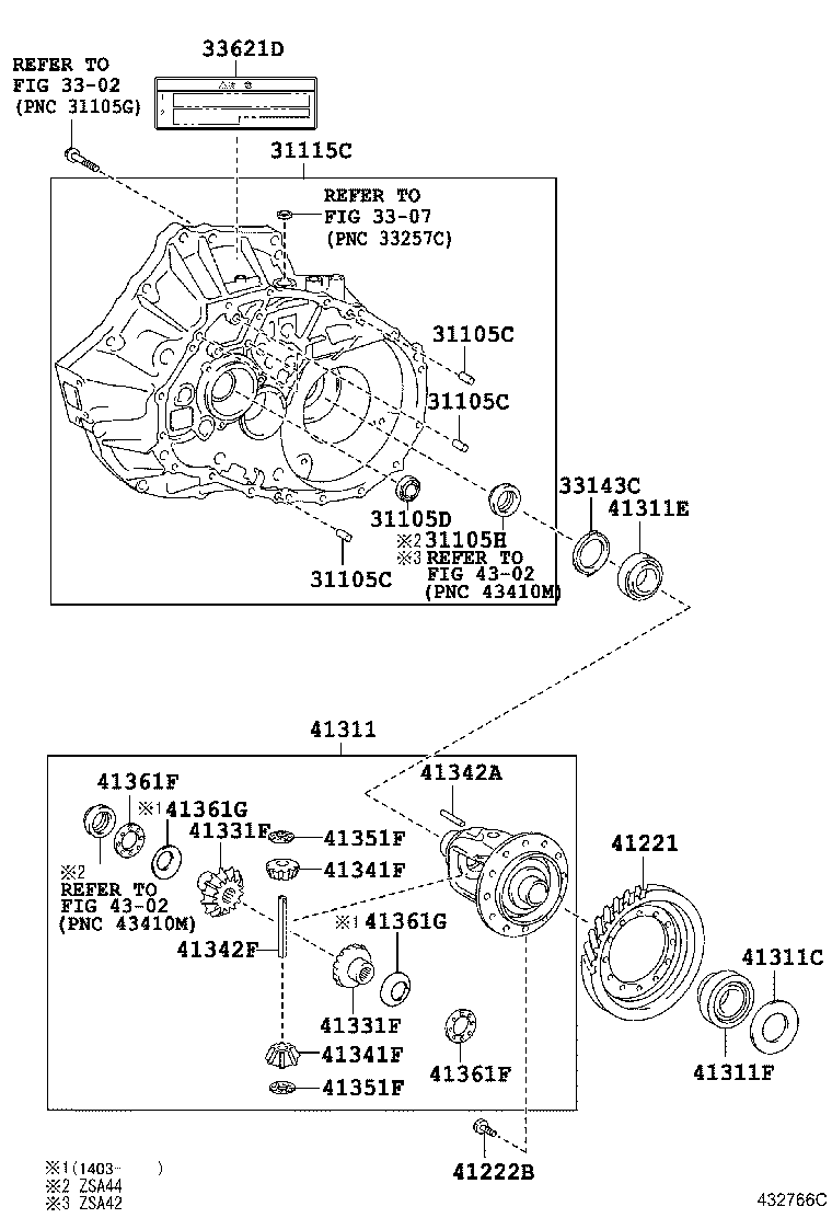  RAV4 |  FRONT AXLE HOUSING DIFFERENTIAL