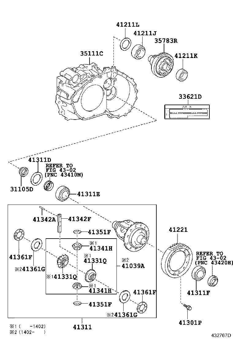  RAV4 |  FRONT AXLE HOUSING DIFFERENTIAL