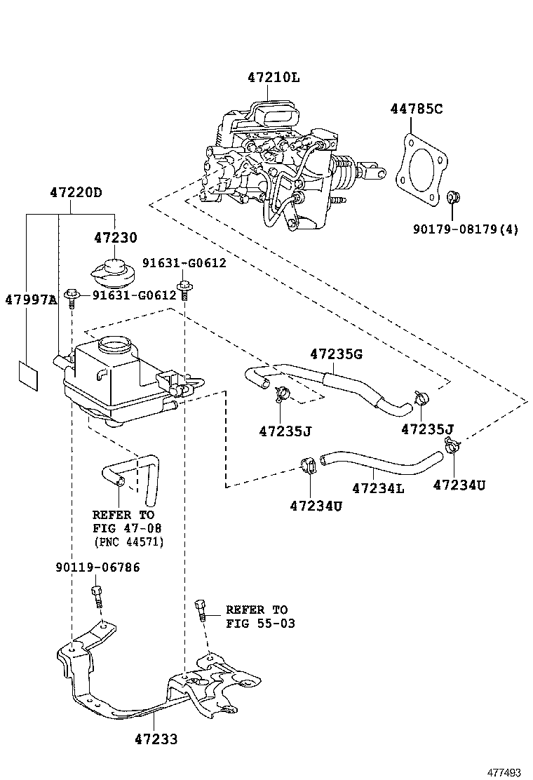  PRIUS PRIUS V |  BRAKE MASTER CYLINDER