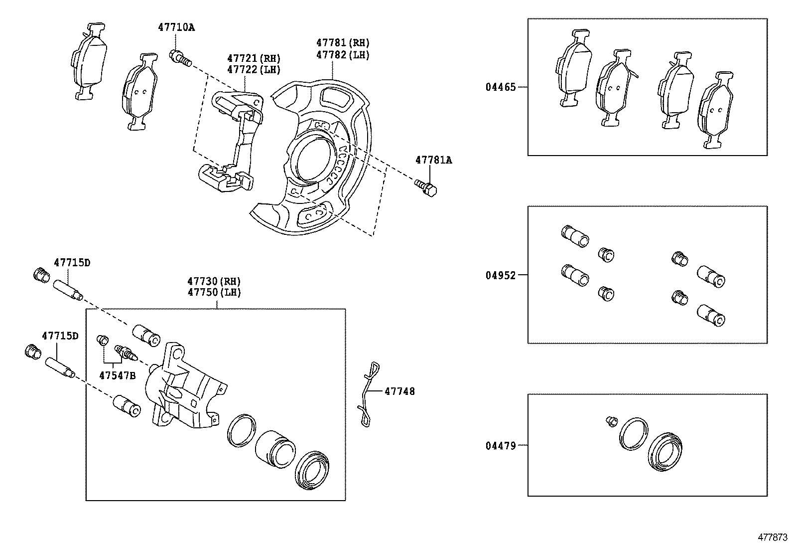  YARIS HYBRID FRP |  FRONT DISC BRAKE CALIPER DUST COVER