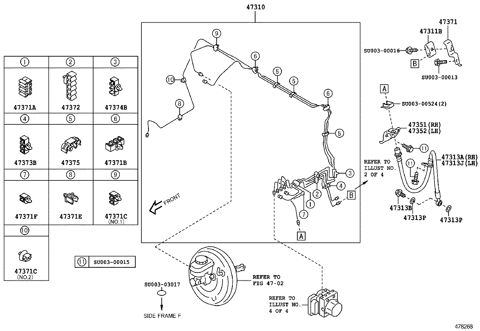  GT86 86 |  BRAKE TUBE CLAMP