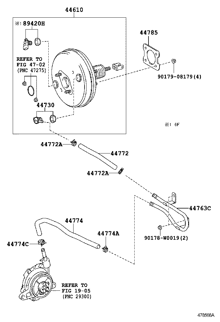  AURIS HYBRID UKP |  BRAKE BOOSTER VACUUM TUBE