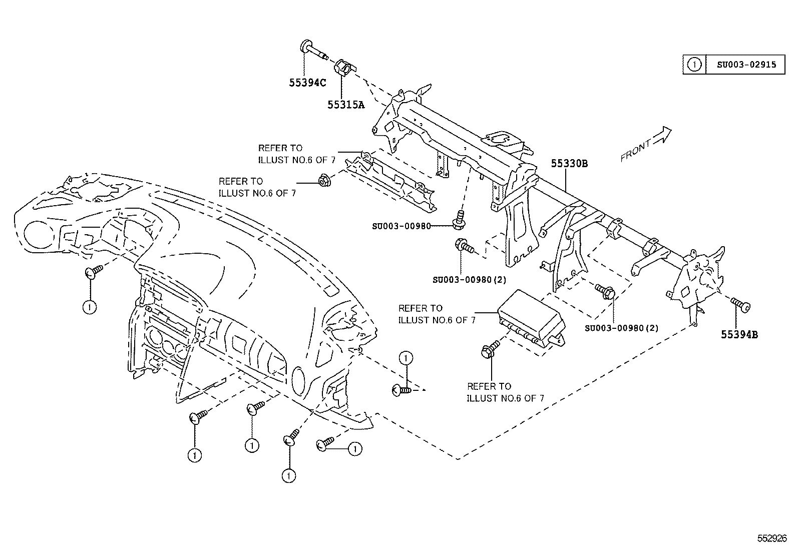  GT86 86 |  INSTRUMENT PANEL GLOVE COMPARTMENT