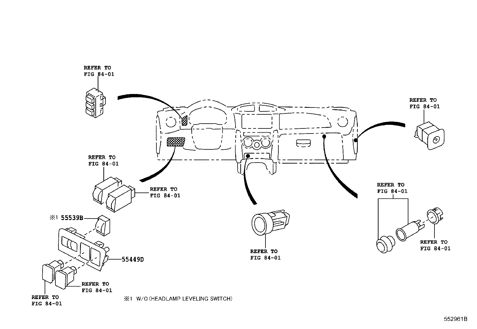  GT86 86 |  INSTRUMENT PANEL GLOVE COMPARTMENT