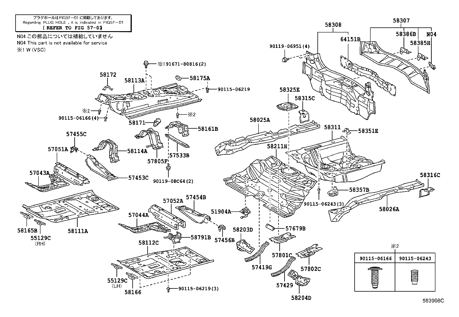  VERSO S |  FLOOR PAN LOWER BACK PANEL