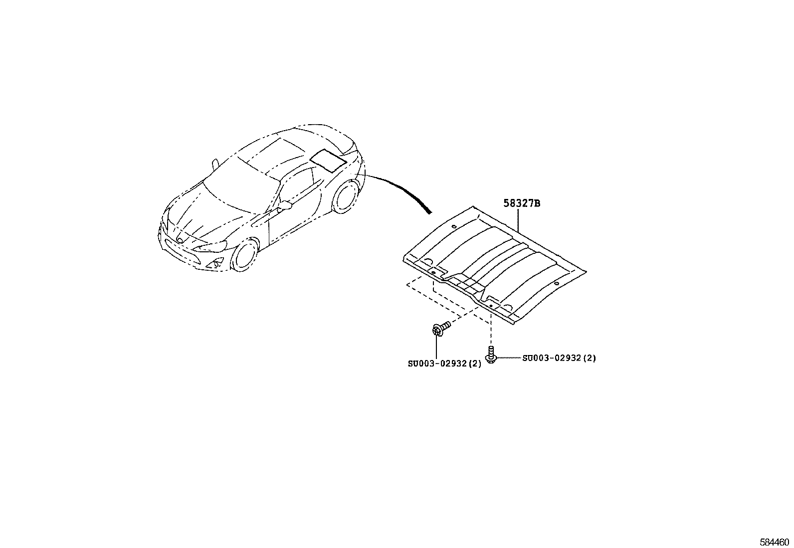  GT86 86 |  FLOOR INSULATOR