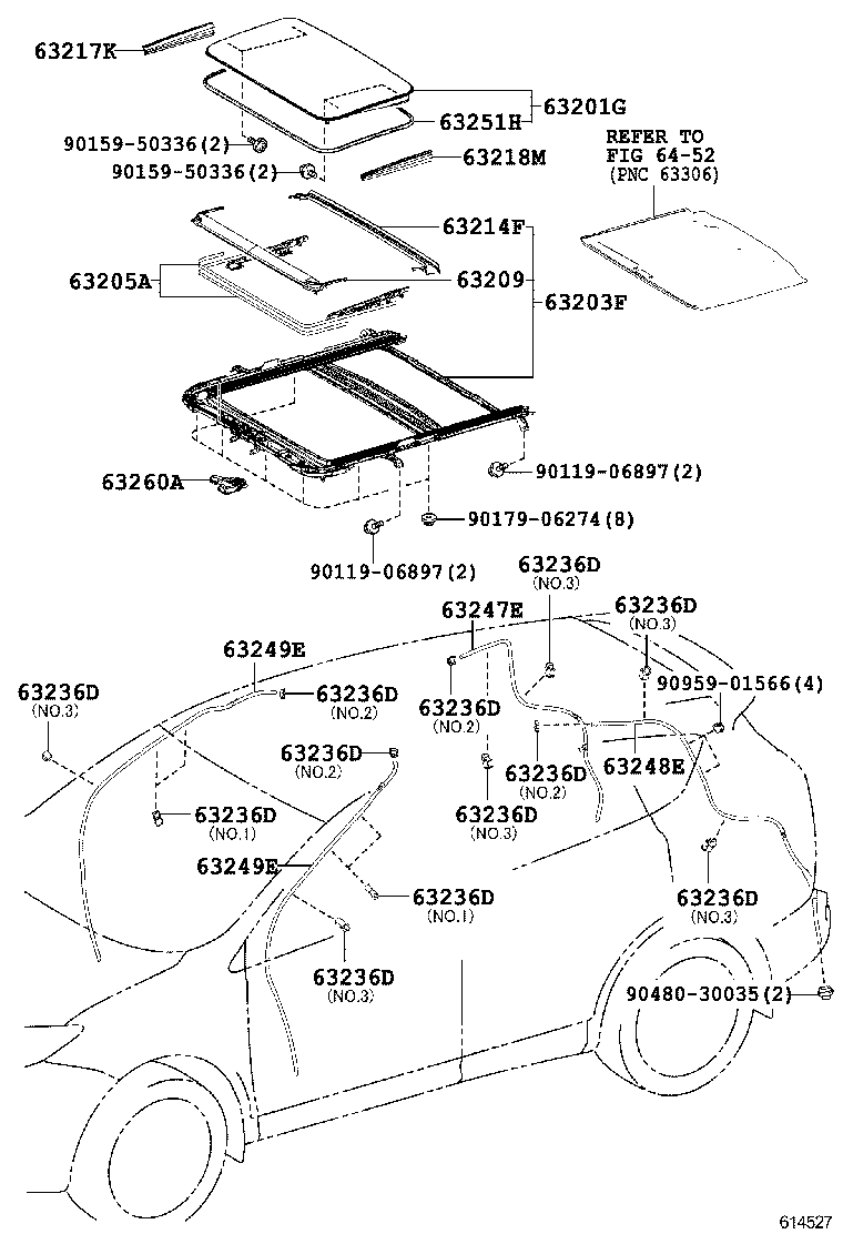  RAV4 |  ROOF PANEL BACK PANEL