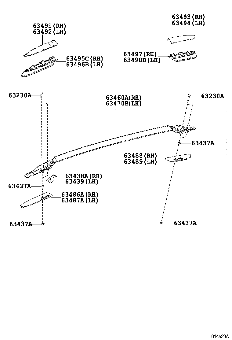  RAV4 |  ROOF PANEL BACK PANEL