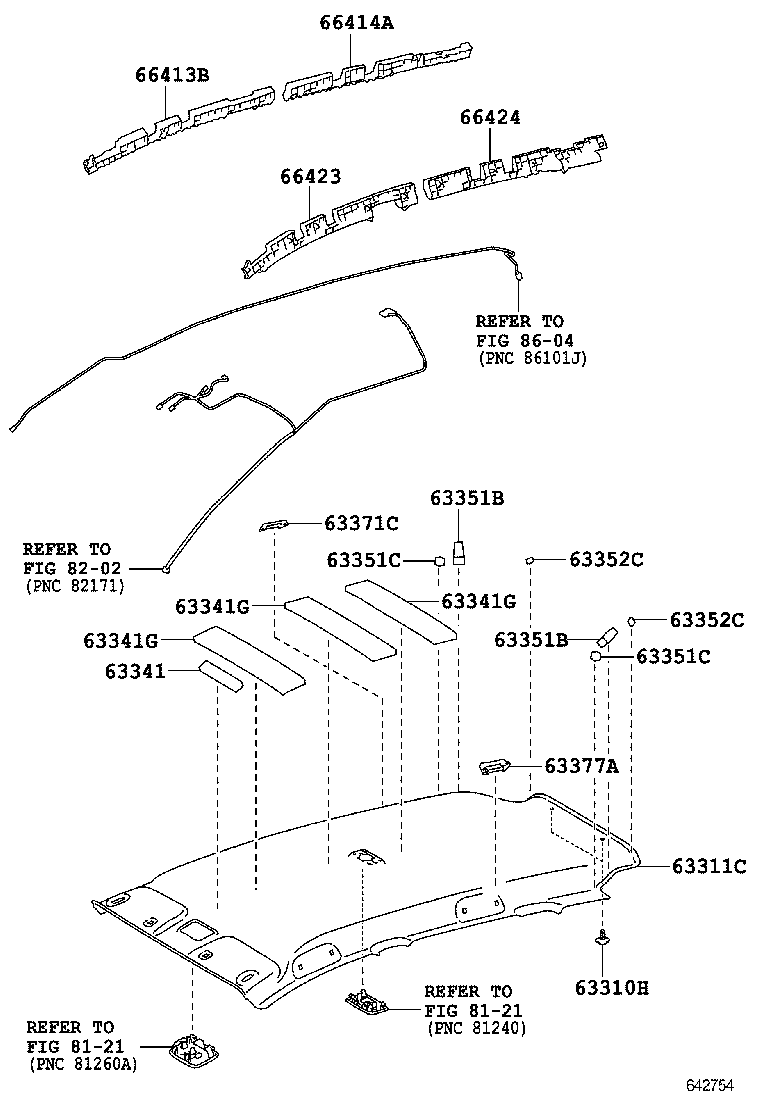  VERSO S |  ROOF HEADLINING SILENCER PAD