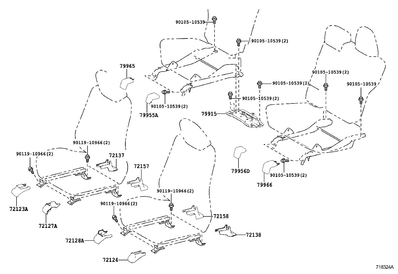  RAV4 |  SEAT SEAT TRACK