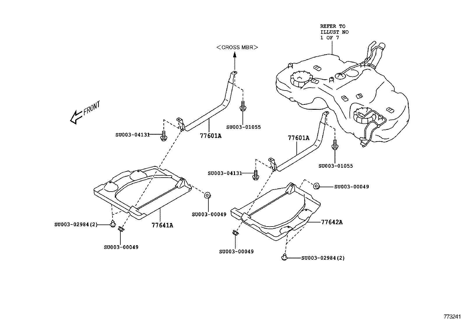  GT86 86 |  FUEL TANK TUBE
