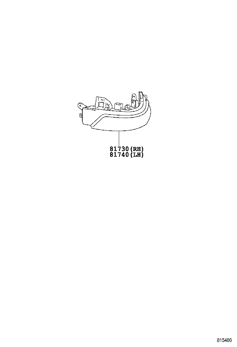  VERSO S |  SIDE TURN SIGNAL LAMP OUTER MIRROR LAMP