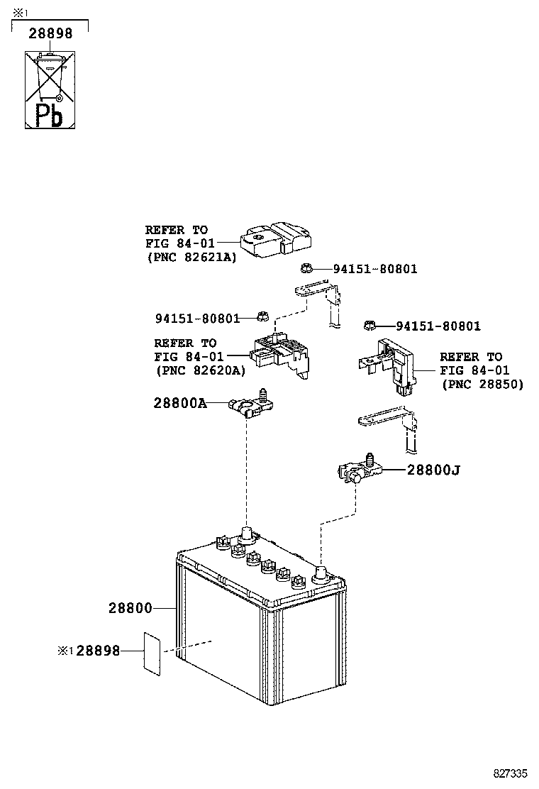  YARIS JPP |  BATTERY BATTERY CABLE