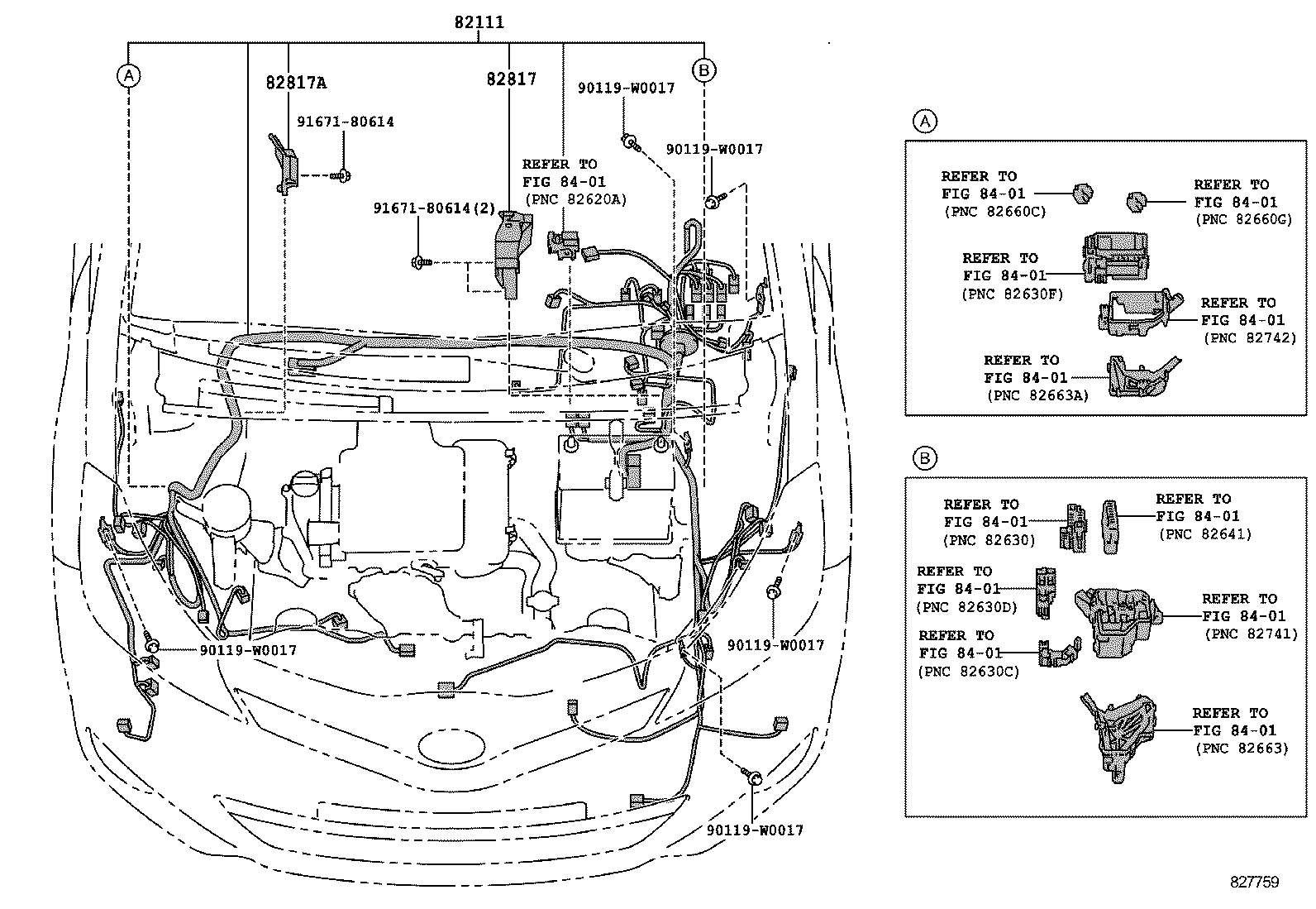  YARIS HYBRID FRP |  WIRING CLAMP