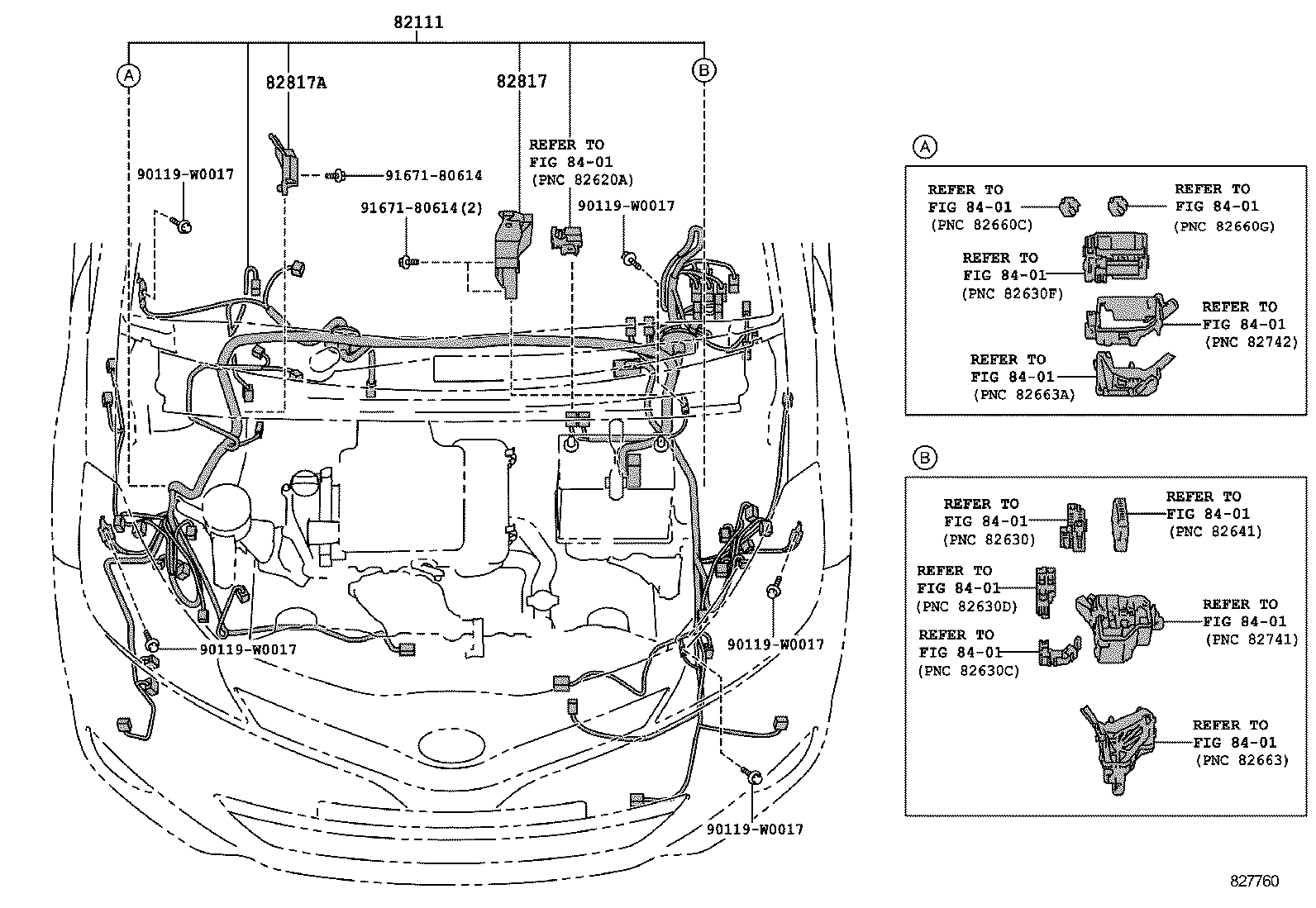  YARIS HYBRID FRP |  WIRING CLAMP