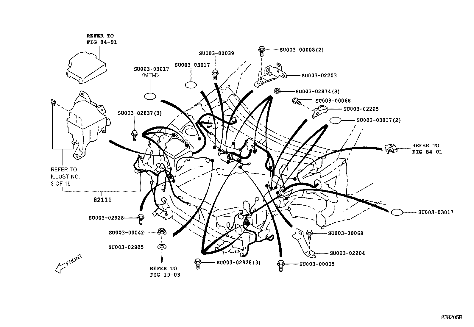  GT86 86 |  WIRING CLAMP