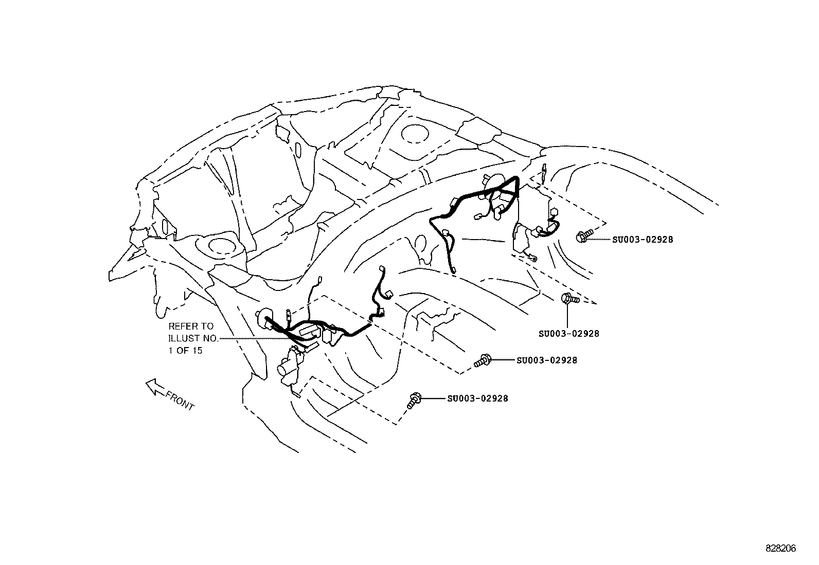  GT86 86 |  WIRING CLAMP