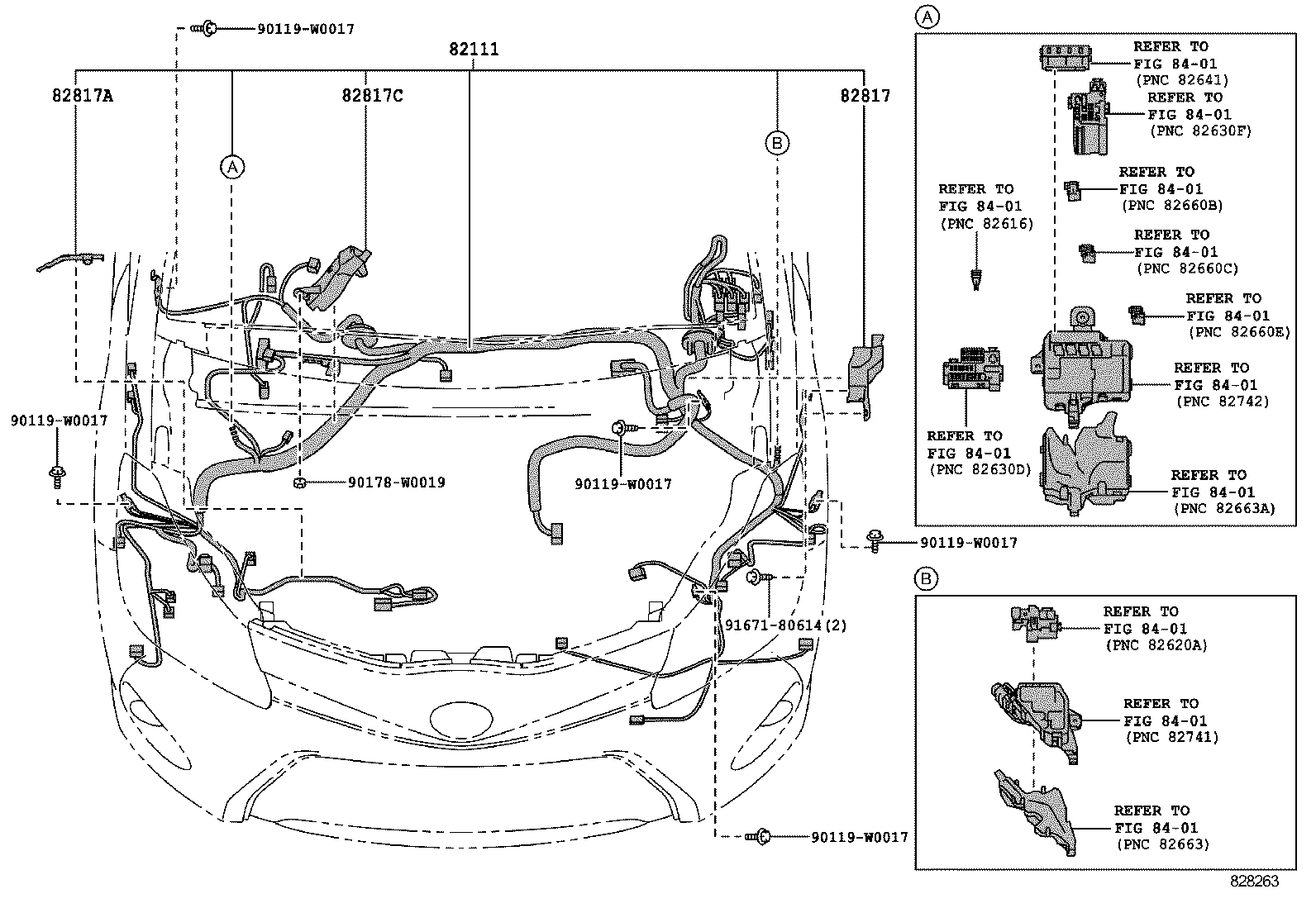  YARIS HYBRID FRP |  WIRING CLAMP