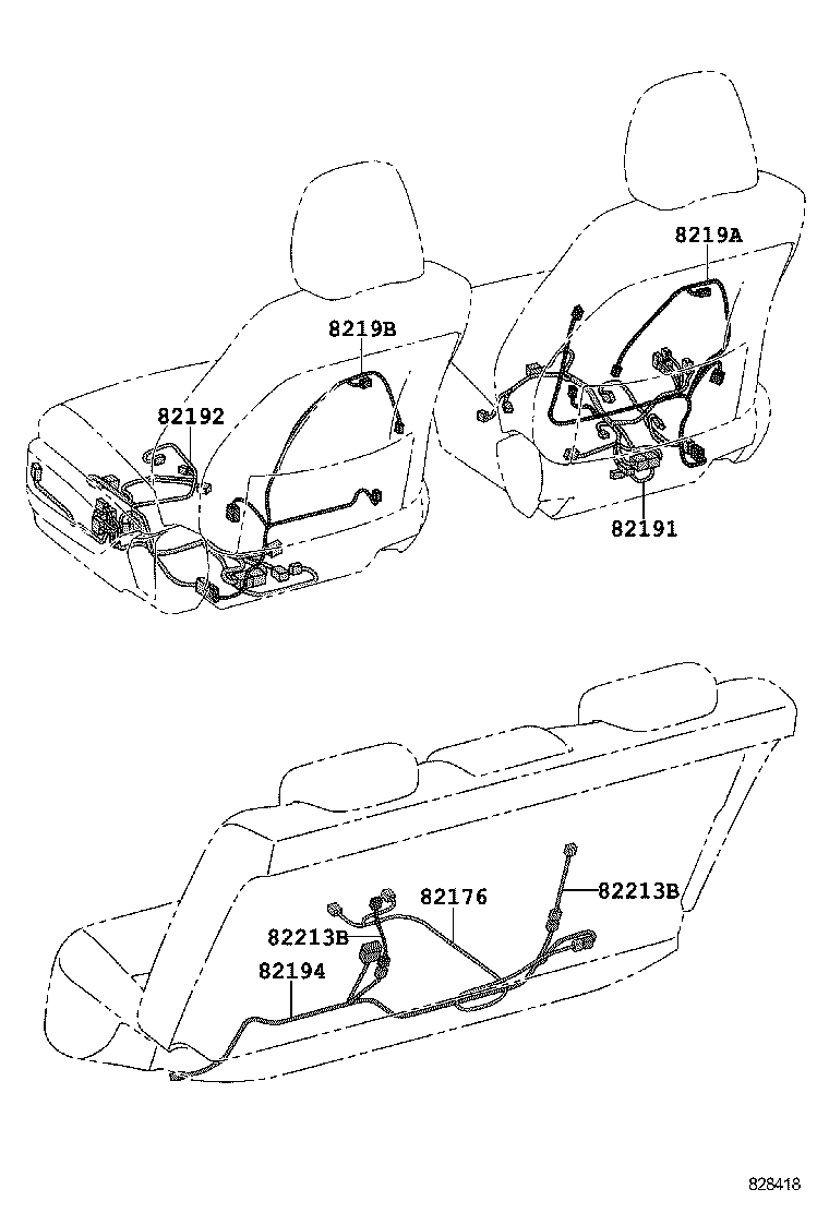 ES250 350 300H |  WIRING CLAMP