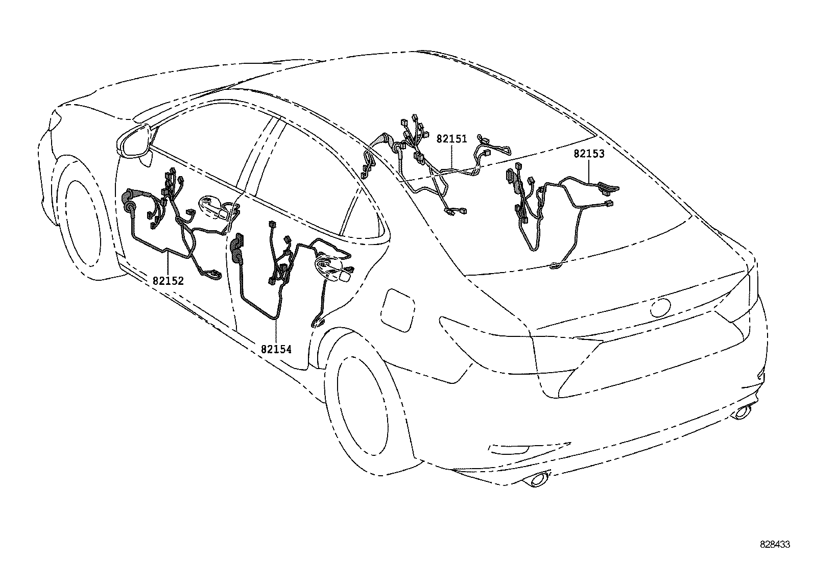  ES250 350 300H |  WIRING CLAMP
