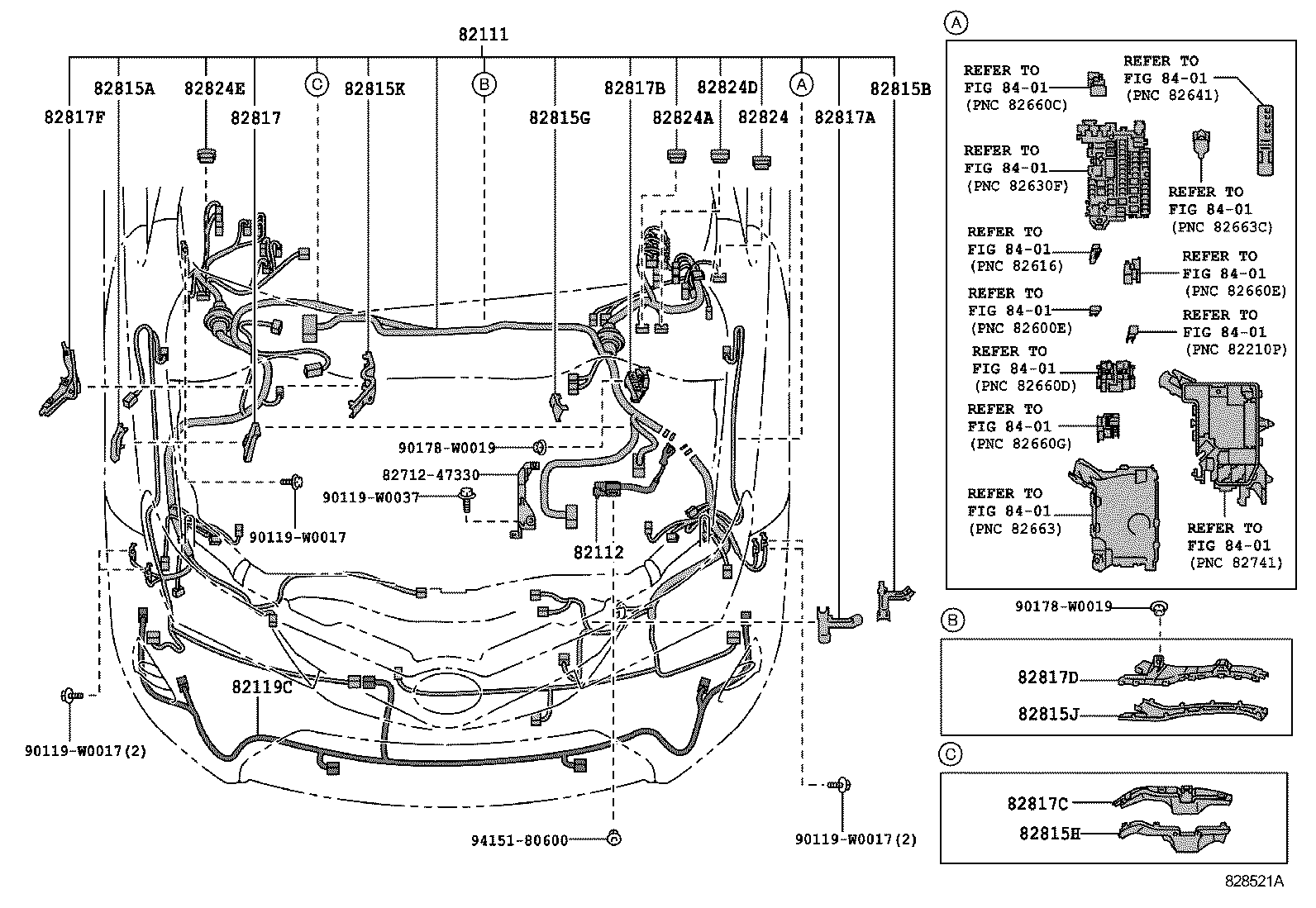  AURIS HYBRID UKP |  WIRING CLAMP