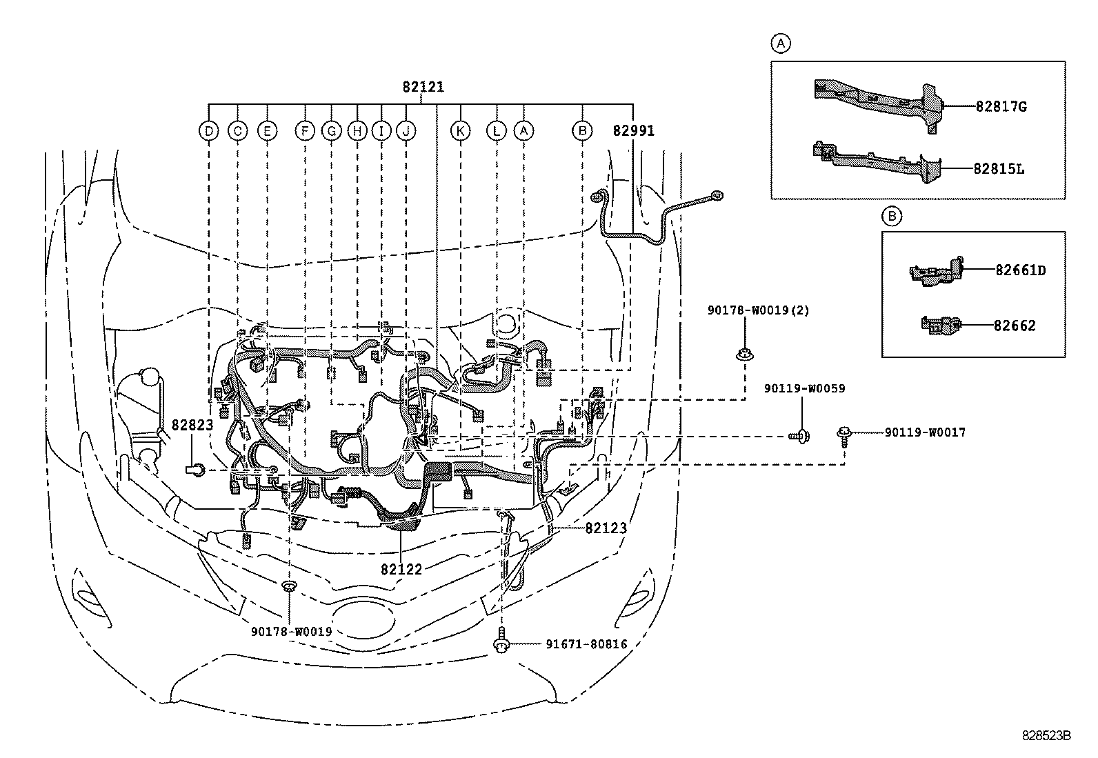  AURIS HYBRID UKP |  WIRING CLAMP